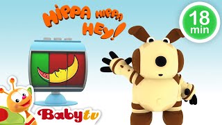 Hippa Hippa Hey 😍 🧩 Puzzles Games and Adventure  Cartoons  Playground of Toys BabyTV [upl. by Ettevy950]