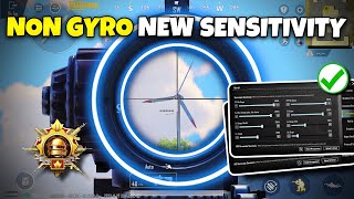 New🔥zero recoil sensitivity non gyro ✅ copy and use [upl. by Adamik]