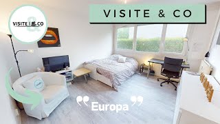 quotEuropaquot Appartement F1 proche université par Visite amp Co [upl. by Einnej266]