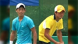 全日本ジュニアテニス選手権12 U18 準決勝 斉藤貴史 VS 後藤翔太郎 [upl. by Mir]