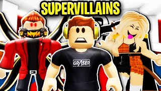 Adopted By Supervillains In Roblox Brookhaven 😈🦹‍♂️ [upl. by Kial]