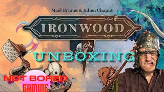 Ironwood  Unboxing  Not Bored Gaming [upl. by Donell]