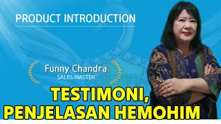 dr Funny Chandra  Sales Master Atomy Testimoni Penjelasan Tentang Hemohim [upl. by Hgielrebma]