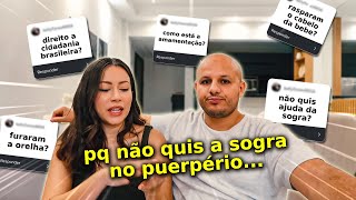 TUDO SOBRE TER NOSSA BEBÊ no EGITO  Perguntas e Respostas [upl. by Hilary494]