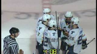 Rivermen Bryce Lampman goal from center ice [upl. by Enyedy765]