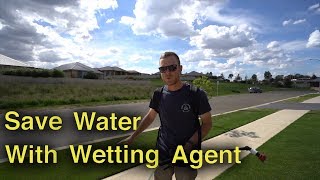 Save Water In Your Lawn  Wetting Agent [upl. by Zoller]