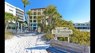 Beachfront Condo on Siesta Key with Excellent Rental History [upl. by Annaillil]