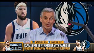 THE HERD  Colin Cowherd SHOCKS Golden State Warriors Are BETTER Without Klay Spoil Return  NBA [upl. by Nnauol]