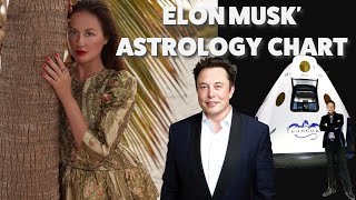 ELON MUSK AND HIS ASTROLOGY PART 1 space exploration is in his stars and rare configurations [upl. by Aisilef]