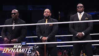 Bobby Lashley amp The Hurt Syndicate lay out their mission statement  11624 AEW Dynamite [upl. by Woermer]