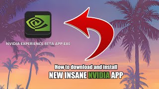 How To Install NVIDIA EXPERIENCE APP  Guide [upl. by Burkley47]