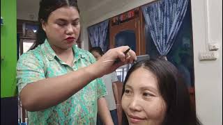 Simple Hair Cutting kiya 💇‍♀️ [upl. by Aretahs]