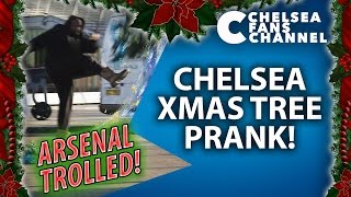 CHELSEAARSENAL CHRISTMAS TREE PRANK feat HURDER OF BUFFALO  Christmas Troll Special [upl. by Ecnerwaled455]