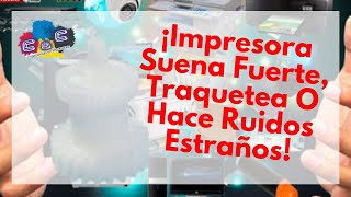 IMPRESORA SUENA FUERTE TRAQUETEA O HACE RUIDOS ESTRALLOS HP P1606dn [upl. by Vahe]