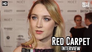 Saoirse Ronan Interview  British Independent Film Awards 2013 [upl. by Furnary]