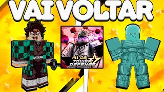 ESSES PERSONAGENS VAI VOLTAR NA BIG UPDATE ALL STAR TOWER DEFENSE [upl. by Enal588]