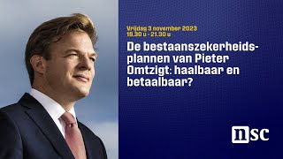 De bestaanszekerheid plannen van Pieter Omtzigt haalbaar en betaalbaar [upl. by Lyudmila445]