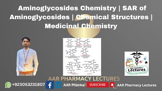 Aminoglycosides Chemistry  SAR of Aminoglycosides  Chemical Structures  Medicinal Chemistry [upl. by Atnuhs]