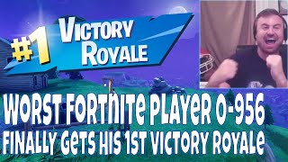 How Did The Worst Fortnite Player EVER 53128 Actually Get Any Wins [upl. by Clauddetta]