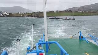 Valentia Island ferry 🇮🇪 outbound from Reenard Pt to Knightstown Valentia Island 🇮🇪 842024 [upl. by Schaffel]