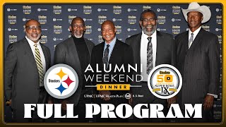 2024 Steelers Alumni Weekend Dinner Program 50th Anniversary of Super Bowl IX  Pittsburgh Steelers [upl. by Haswell828]