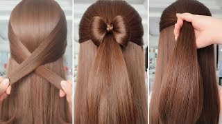 ⚠️ SIMPLE HAIRSTYLES FOR EVERYDAY ⚠️  Hair Tutorials [upl. by Alrahs]