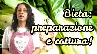 Bieta o bietolepreparazione e cottura [upl. by Dannye835]