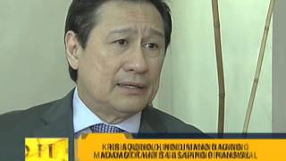 Kris camp denies PNoy involved in row with James [upl. by Anayd]