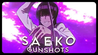 Highschool Of The Dead „Saeko Busujima 💜“  GUNSHOTS  AMVEDIT  🔥 [upl. by Folger]