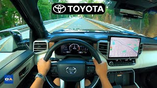 2024 Toyota Tundra Capstone  POV Test Drive Impressions amp Review [upl. by Llednik550]