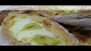 kaşarlı pide tarifi [upl. by Eeliah]