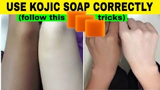 SKIN PAANO PUMUPUTI NG MABILIS gamit ang KOJIC SOAP 3 days tested [upl. by Ahsilla90]