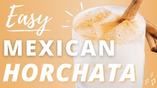 Mexican Horchata Vegan amp GlutenFree [upl. by Standford]