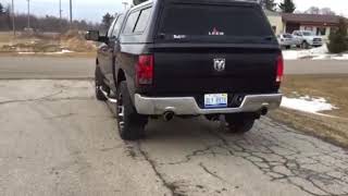 2014 Ram 1500 Chambered Dual Exhaust [upl. by Nywg]