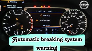 Nissan Malfunction warning light U1000 [upl. by Peterus793]