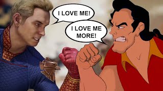 All Homelander amp Gaston Intro Dialogues in Mortal Kombat 1 [upl. by Zanahs]