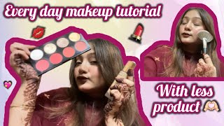 Makeup for pretty beginners girlies🎀🤍 easy and simple 💄 [upl. by Nyvlem195]