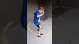 J Bird on the hoola hoop 2023 06 27 [upl. by Sarchet]