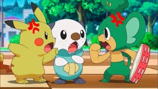 Pikachu Pansage y Oshawott pelean PokéRandom 117 [upl. by Huckaby]