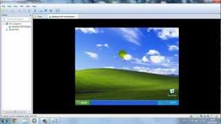 How to install Windows XP on VMware Workstation 9 [upl. by Brill544]