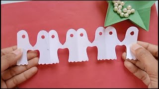 How to make paper Halloween 🎃 craft👻  diy Halloween craft [upl. by Booma]