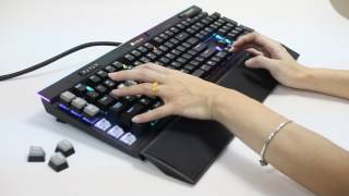 【原價屋】海盜船 Corsair k95 RGB Platinum 機械式鍵盤銀軸！ [upl. by Lancelle303]