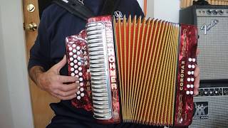 Zydeco on a TripleRow GCF Diatonic Button Accordion  Basics Pt 1 [upl. by Anola991]