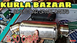 KURLA BAZAR EXPOSED BIKE amp CAR SPARE PARTS [upl. by Phillane]