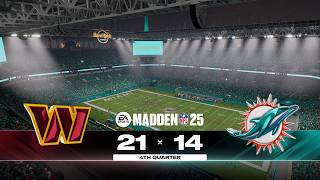 Madden 25 Gameplay PS5 4K [upl. by Akoyn]