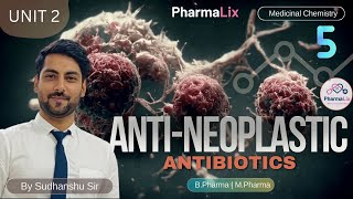 AntiNeoplastic Part 5  Antibiotics used in Cancer  Pharmacology and Medicinal Chemistry Pharmalix [upl. by Anawit]