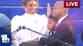 LIVE Inauguration of Marylands 63rd governor Wes Moore  onwbaltvcom3Xrjijy [upl. by Ellac530]