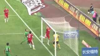 Chongqing Lifan vs Beijing Guoan Chinese Super League 2015 Round 1 [upl. by Profant]