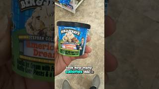 Look how many calories this is icecream benandjerry calories [upl. by Aguayo]