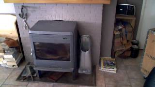 DOVRE cb360 houtkachel woodstove holzkamin [upl. by Isayg406]